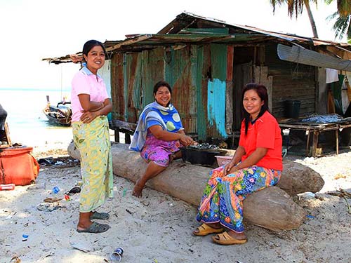Women living in Koh Mook.